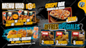 do digital menu, animated menu, TV screen for restaurant