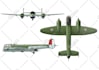draw scifi tank, airplane, futuristic car, aircraft military