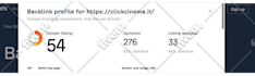 increase domain rating dr 70 and domain authority da 50
