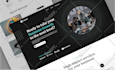 develop a responsive website in HTML CSS and javascript