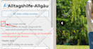 setup a wordpress website on your server and a theme deutsch