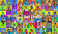 generate 10k nft art collection and metadata with rarities