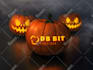 create an image of a pumpkin carved with your logo, business, or family name