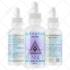 put your label on 3d dropper bottle