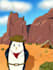 draw your cool life as a penguin