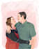 draw amazing couple illustration