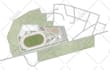render architecture site plan elevation section