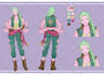 draw character design, character sheet, anime commissions