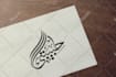 design arabic logo and arabic calligraphy