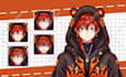 design custom vtuber model and vtuber live 2d