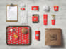 develop creative branding for food delivery or restaurant