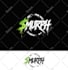 do stunning dj logo and monogram initial text