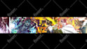 design you anime or vtuber banner, header or wallpaper