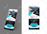design solar door hanger and flyer card