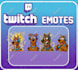 design custom twitch overlay and logo design with animation and full package