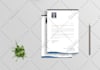 simple and nice looking letterhead word format within 4 hours