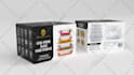 do product label and box packaging design