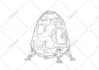 create spaceship concept art for you