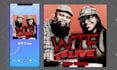 design podcast cover art or podcast logo