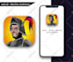 modern app icon for android and ios game and app icon design