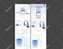 design mobile app UI UX in figma with a clickable prototype