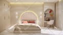do 3d bedroom interior design and realistic rendering