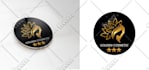 creative luxury website logo, slider banners