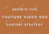 be your youtube video SEO expert and channel growth manager