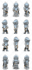 create anime pixel art sprite for your game