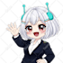 draw anime chibi art character, cute chibi for profile, stream, and discord