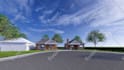render 2d 3d master plan, site plan, residential commercial site development