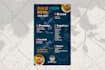 design you restaurant food menu for paper or digital