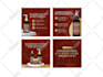 design canva instagram templates, post and story, branding, social media post