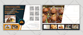 do restaurant food business card, menu, price list