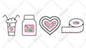 design flat icon and illustration