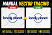 do vector tracing, vectorize logo, convert to vector