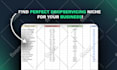 do a drop servicing niche research for your dropservicing website