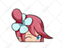 make anime peeker sticker