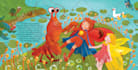 create a cute children book illustration and cover
