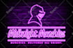 design 3d neon logo creation, neon sign, and neon glowing sign