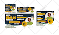 design social media banner in pro quality