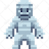 create 8 bit minimalist pixel art designs