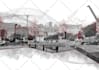 do architectural collages, illustrations and photoshop rendering