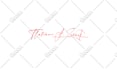 design signature handwritten cursive scripted handwriting logo