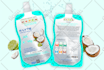 multivitamin label design, beauty product label, sauce seasoning label design