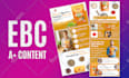 do photoshop editing for amazon product listing images, ebc aplus design