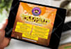 design sales brochure, digital flyer and social media posts for your business