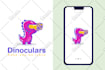 create a cute kids fun apps icon logo design