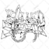 create brutal death thrash black metal band typography logo