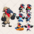 draw character design concepts and concept art
